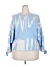 Shein Blue Pullover Sweater Size XXL - photo 1