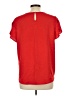 Fashion 100% Polyester Red Short Sleeve Blouse Size L - photo 2