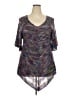 Faded Glory 100% Acrylic Purple Pullover Sweater Size 20 - photo 1