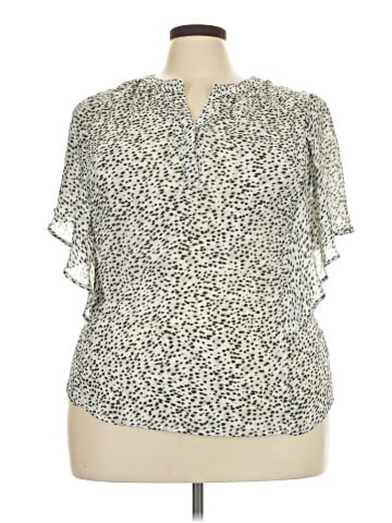 Chaps Short Sleeve Blouse (view 1)