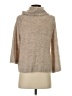 Lilla P Tweed Tan Turtleneck Sweater Size XS - photo 2