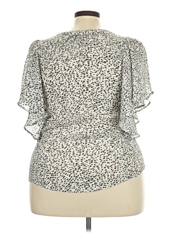 Chaps Short Sleeve Blouse (view 2)