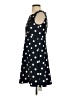 Connected Apparel Polka Dots Black Casual Dress Size 4 Petite - photo 5
