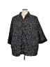 Catherines Polka Dots Black 3/4 Sleeve Blouse Size 4X - photo 1