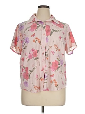 Unbranded Short Sleeve Blouse (view 1)