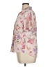 Unbranded Floral Pink Short Sleeve Blouse Size XL (estimated) - photo 5