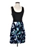 Arden B. Graphic Blue Cocktail Dress Size XS - photo 1
