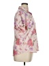 Unbranded Floral Pink Short Sleeve Blouse Size XL (estimated) - photo 4