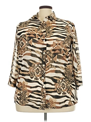 Alfred Dunner 3/4 Sleeve Blouse (view 1)