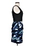 Arden B. Graphic Blue Cocktail Dress Size XS - photo 4