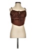 LA Hearts 100% Polyester Brown Sleeveless Blouse Size XS - photo 1