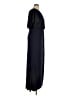 BHLDN 100% Polyester Blue Black Cocktail Dress Size 14 - photo 4