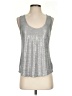 Stella & Dot Silver Sleeveless Top Size XS - photo 1