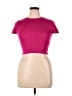 Zara Pink Short Sleeve Top Size L - photo 1