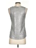 Stella & Dot Silver Sleeveless Top Size XS - photo 2