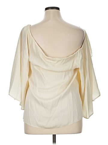 Halston Heritage 3/4 Sleeve Blouse (view 2)