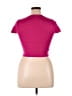 Zara Pink Short Sleeve Top Size L - photo 2