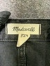 Madewell Solid Black Denim Skirt Size 27 waist - photo 4