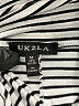 UK 2 LA Stripes White Casual Skirt Size M - photo 4
