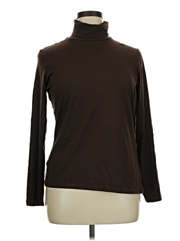 Lands' End Long Sleeve Turtleneck (view 1)