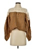 Zara Brown Long Sleeve Blouse Size S - photo 1