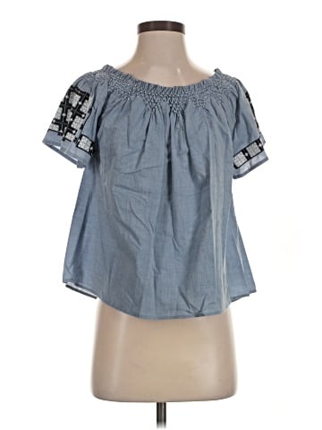 Ulla Johnson Short Sleeve Blouse (view 1)