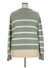 Gap 100% Cotton Stripes Green Pullover Sweater Size XXL - photo 2