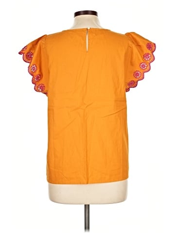J.Crew Factory Store Short Sleeve Blouse (view 2)