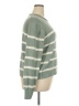 Gap 100% Cotton Stripes Green Pullover Sweater Size XXL - photo 4