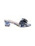 Tory Burch Paisley Blue Sandals Size 8 - photo 1