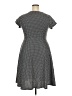 Torrid Polka Dots Gray Casual Dress Size 2X Plus (2) - photo 2