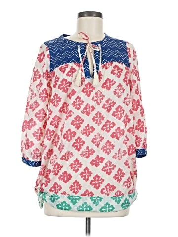 Anthropologie 3/4 Sleeve Blouse (view 1)
