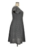 Torrid Polka Dots Gray Casual Dress Size 2X Plus (2) - photo 4