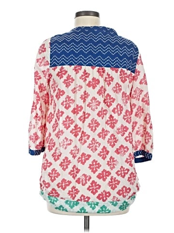 Anthropologie 3/4 Sleeve Blouse (view 2)