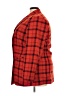 New York & Company Plaid Red Blazer Size XXL - photo 5