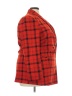 New York & Company Plaid Red Blazer Size XXL - photo 4