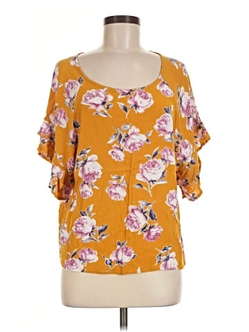 Umgee 3/4 Sleeve Blouse (view 1)