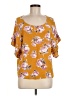 Umgee Yellow 3/4 Sleeve Blouse Size M - photo 1