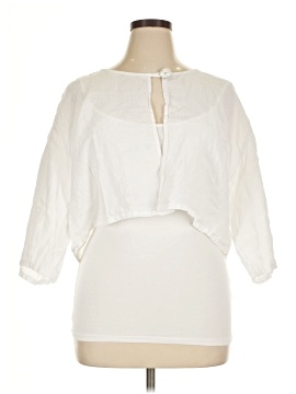 Match Point U.S.A. 3/4 Sleeve Blouse