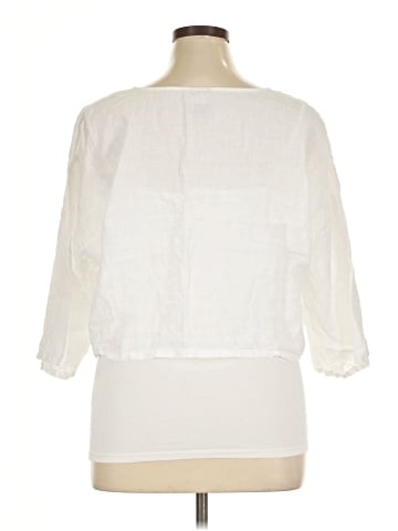Match Point U.S.A. 3/4 Sleeve Blouse (view 2)