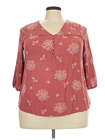 Skies Are Blue 3/4 Sleeve Blouse (view 1)