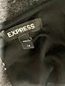 Express 100% Polyester Floral Black Casual Dress Size 14 - photo 7