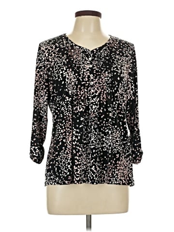 Roz & Ali 3/4 Sleeve Blouse (view 1)
