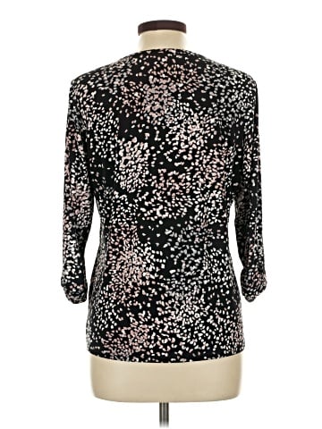 Roz & Ali 3/4 Sleeve Blouse (view 2)