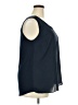 Papermoon 100% Polyester Blue Sleeveless Blouse Size 2X - photo 4