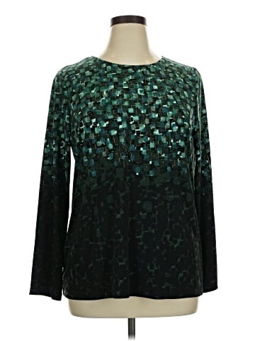 Susan Graver Long Sleeve Blouse (view 1)