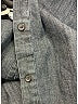 Burberry Tweed Gray Long Sleeve Button-Down Shirt Size 8 - photo 8