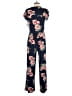 Loveappella Floral Blue Jumpsuit Size M - photo 2