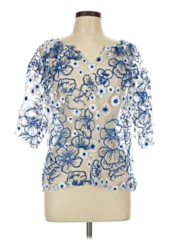 Cupio 3/4 Sleeve Blouse (view 1)