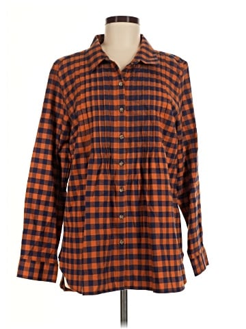Coldwater Creek Long Sleeve Button-Down Shirt (view 1)